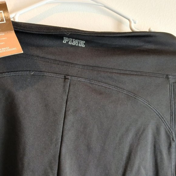 PINK brand from Victoria Secret Leggings in Black Size Large - Picture 3 of 5